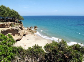 Bucht an Playa Cristal Bucht an Playa Cristal